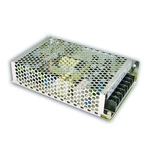 Mean Well SE-350-48 Switching AC-to-DC Power Supply, Single Output, 48V, 0-7.3A, 350W, 2.0" H x 4.5" W x 8.5" L