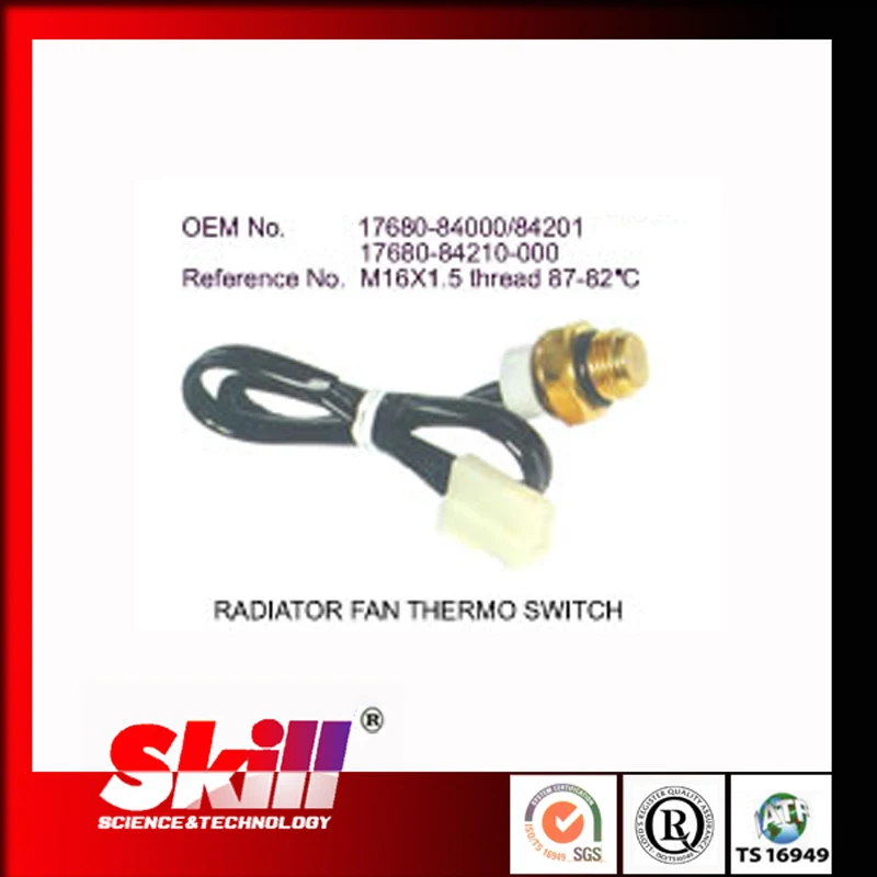 Auto Radiator Fan Thermo Switch 17680 84000/84201 With M16x1.5 Buy