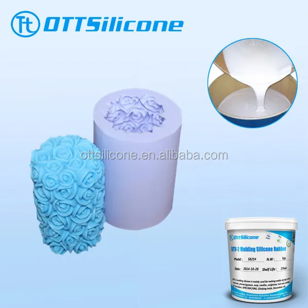Non Toxic Liquid Silicone Rtv Silicone Rubber Soft Molding Materials