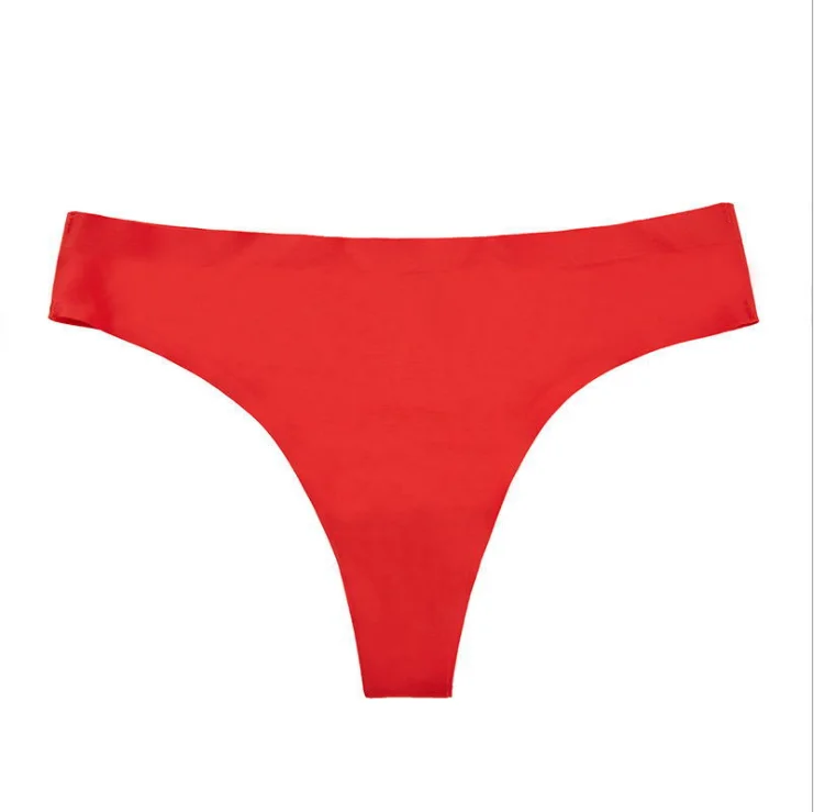 

2019 Hot Selling Woman Silk Lady Beautiful Seamless Women Thong Panty