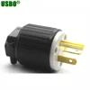 Fashion design universal nema 6-20P plug male twist turn power plug