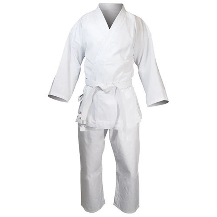 White Training Judo Uniform Fabric Bamboo Gi Judo Kimono Martial Arts