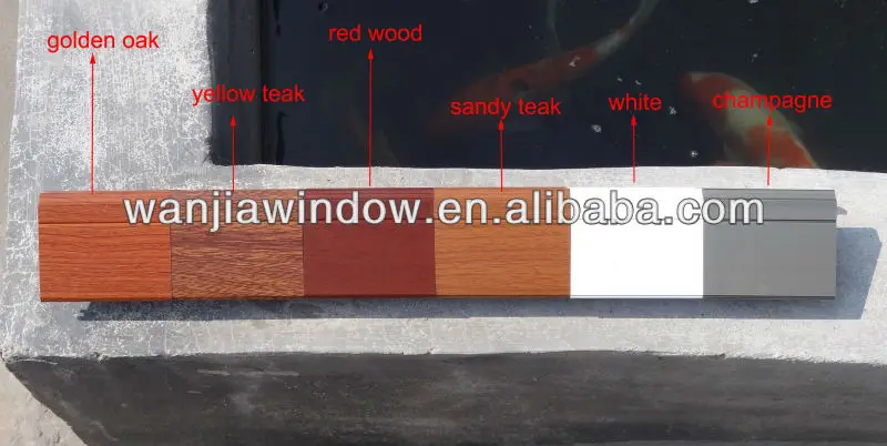 Aluminium Powder Coated Balcony Patio Toughened Glass Sliding Bay Window
