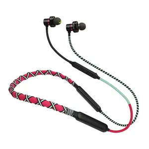 URIZONS Rope Braided Wireless Neckband Headphones DURAL Speakers