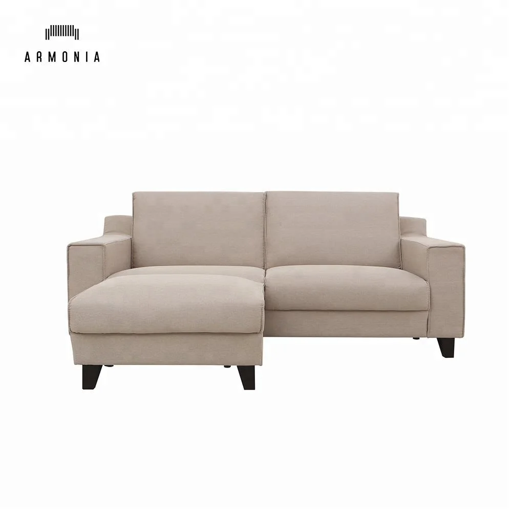 Nordic style fabric sofa 3 seater living room furniture