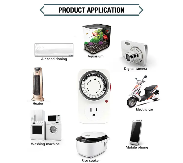 HOLSO GMT04A US countdown industrial 30 minute mechanical timer air conditioner power switch