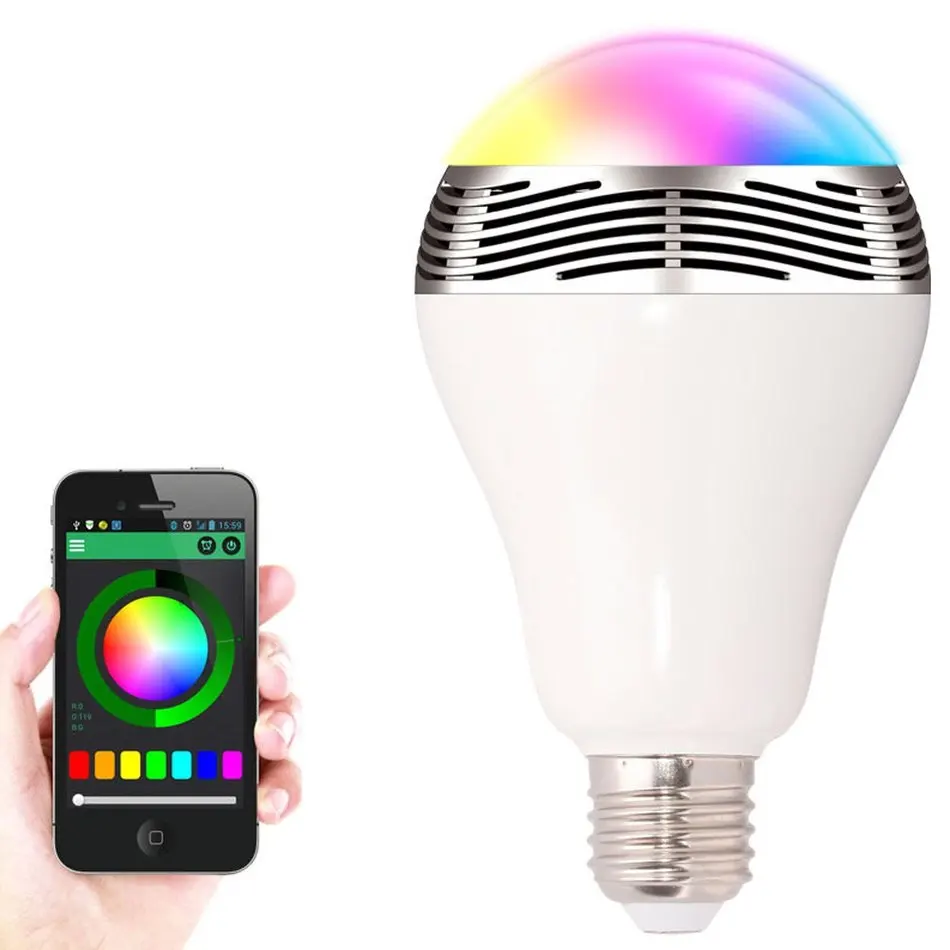 led light bulb speaker app