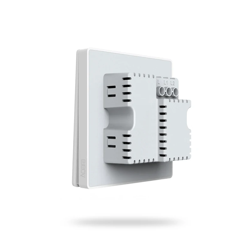 
Xiaomi Zigbee Smart Home 1/2 Gang Key Wireless On/Off Pressure Push Button Electrical Wifi Light Switch Box 