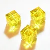 gem lapidary topaz glass beads wholesale cube square crystal beads