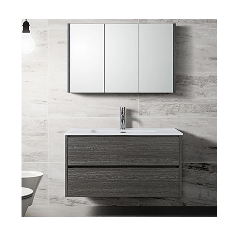 Venta al por mayor mueble de baño con espejo grande-Compre online los