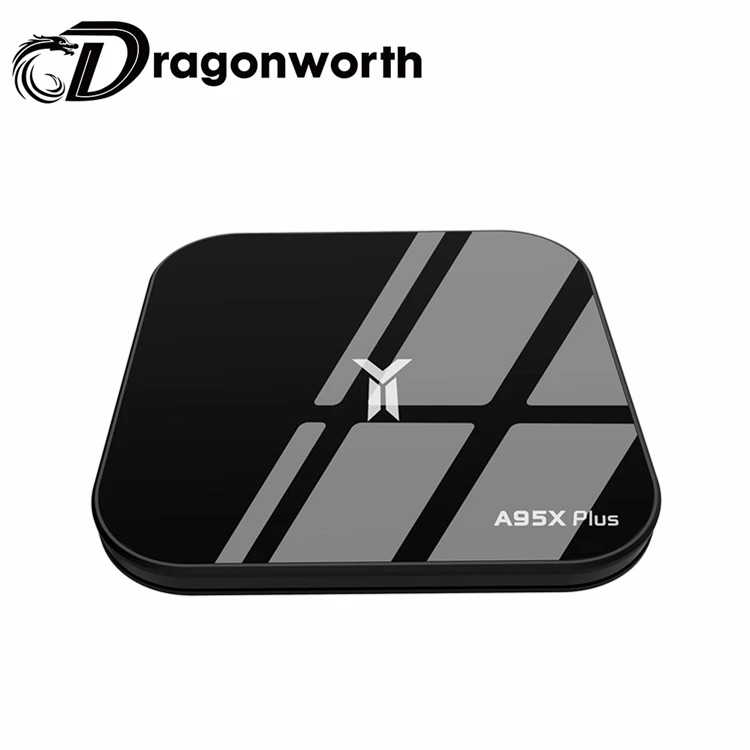 

USB Android HD Video TV Box A95X Plus S905y2 4GB 32GB Watch Free Movies Andigital Satellite Receiver TV Box Household Appliance