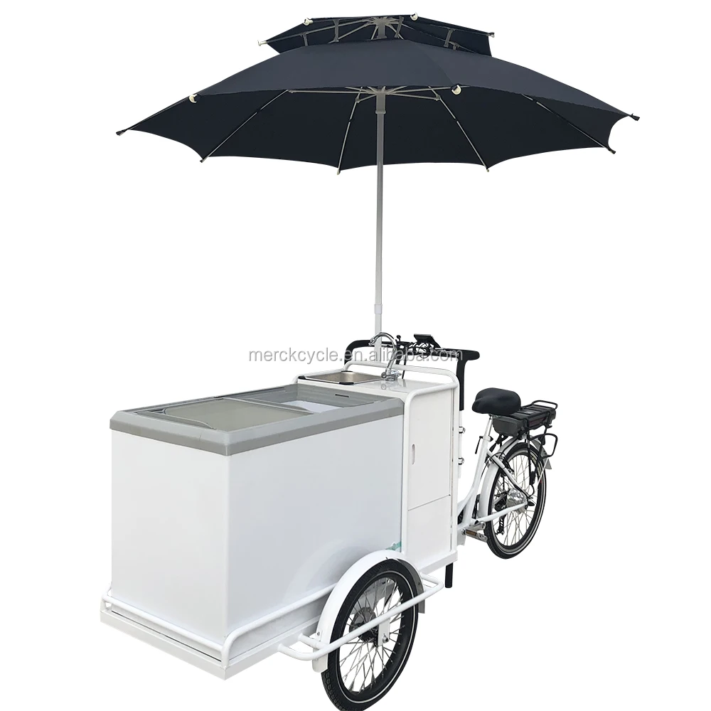 

Import Duty Free Factory Cheap Price High Quality Street Mobile Ice Cream Tricycle Bike for Sale