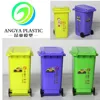 Custom Plastic Trash Recycling Mini Storage Bins Set For Desk Use
