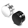 Men earring magnet ear stud non piercing no pain no hole magnetic suction cool fashion stud earrings cheap cost black