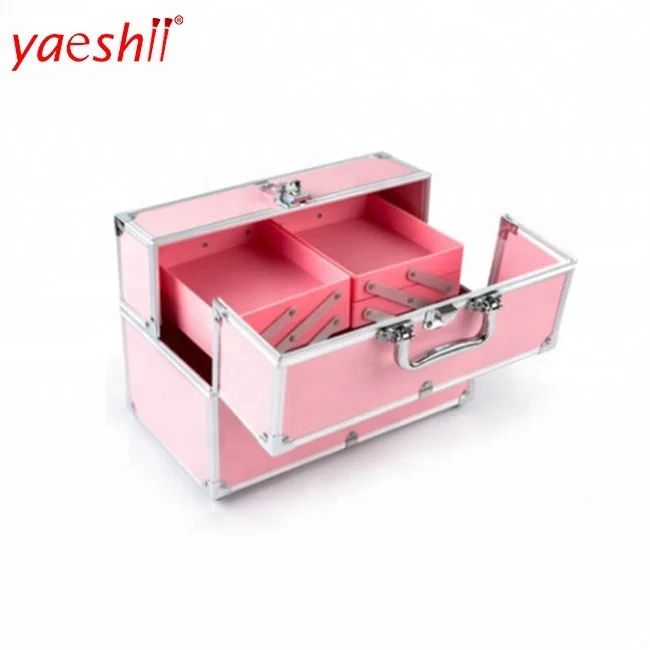 

Yaeshii NEW Fashion Large Capacity Storage Makeup Bag Cosmetic Box Travel Case 5 COLORS