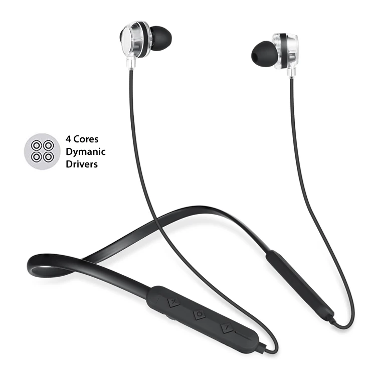 

BT008D Wireless Headphone, Sport Bluetooth Headset with IPX5 Sweatproof Built-in Mic 8 Hours Playing for Gym Running Workout