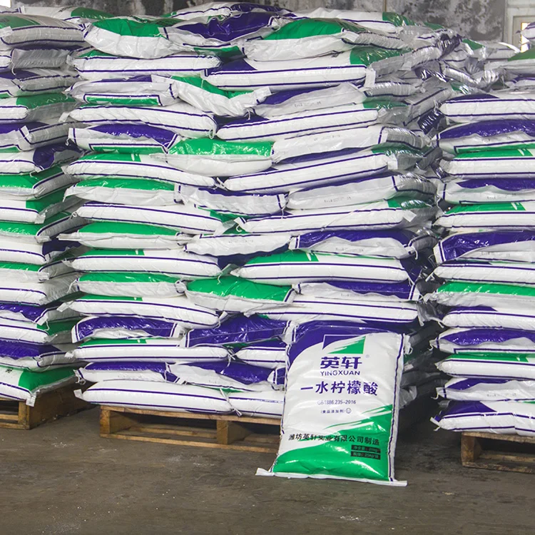 China manufacturer supply bulk Food grade citric acid with best price