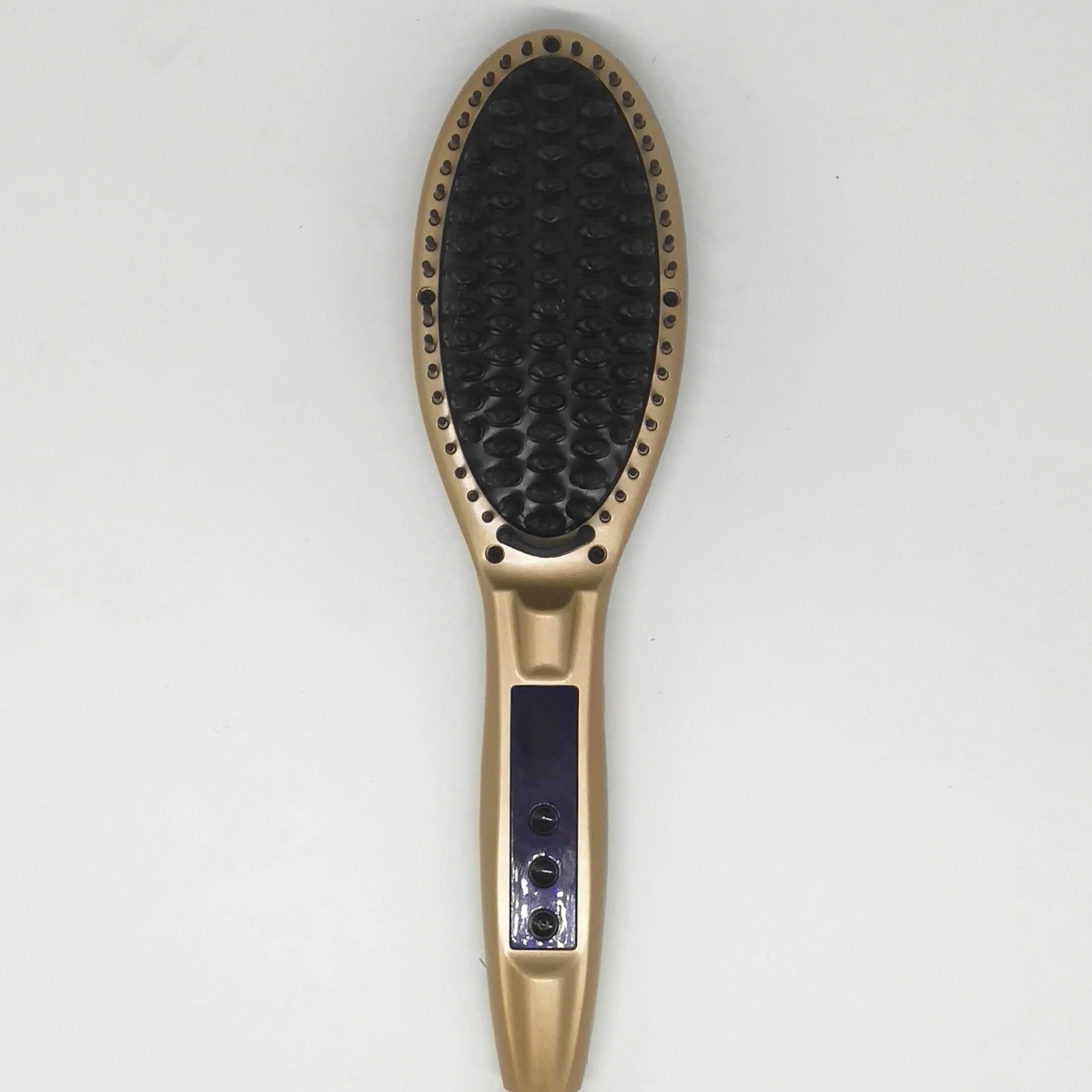 

2019 hot sell digital hair straightener brush, Red;gold;white;pink;black