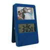 Solar Clock ,Office Desktop Name Card Clock,Solar Photo Frame Clock