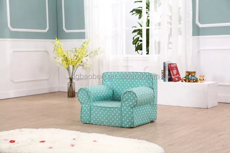 korea style kids fabric mini foam sofa