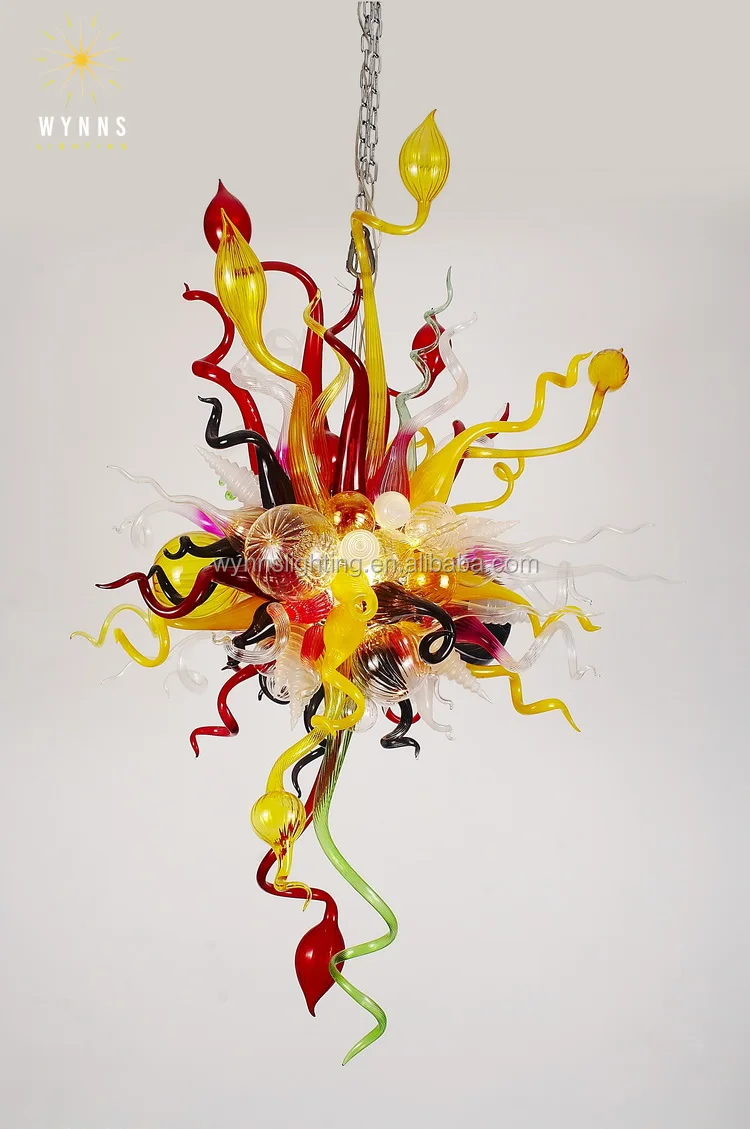 Chihuly lighting glass suspension light