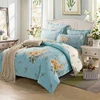 2017 cotton active printing four pieces of bedding sets
