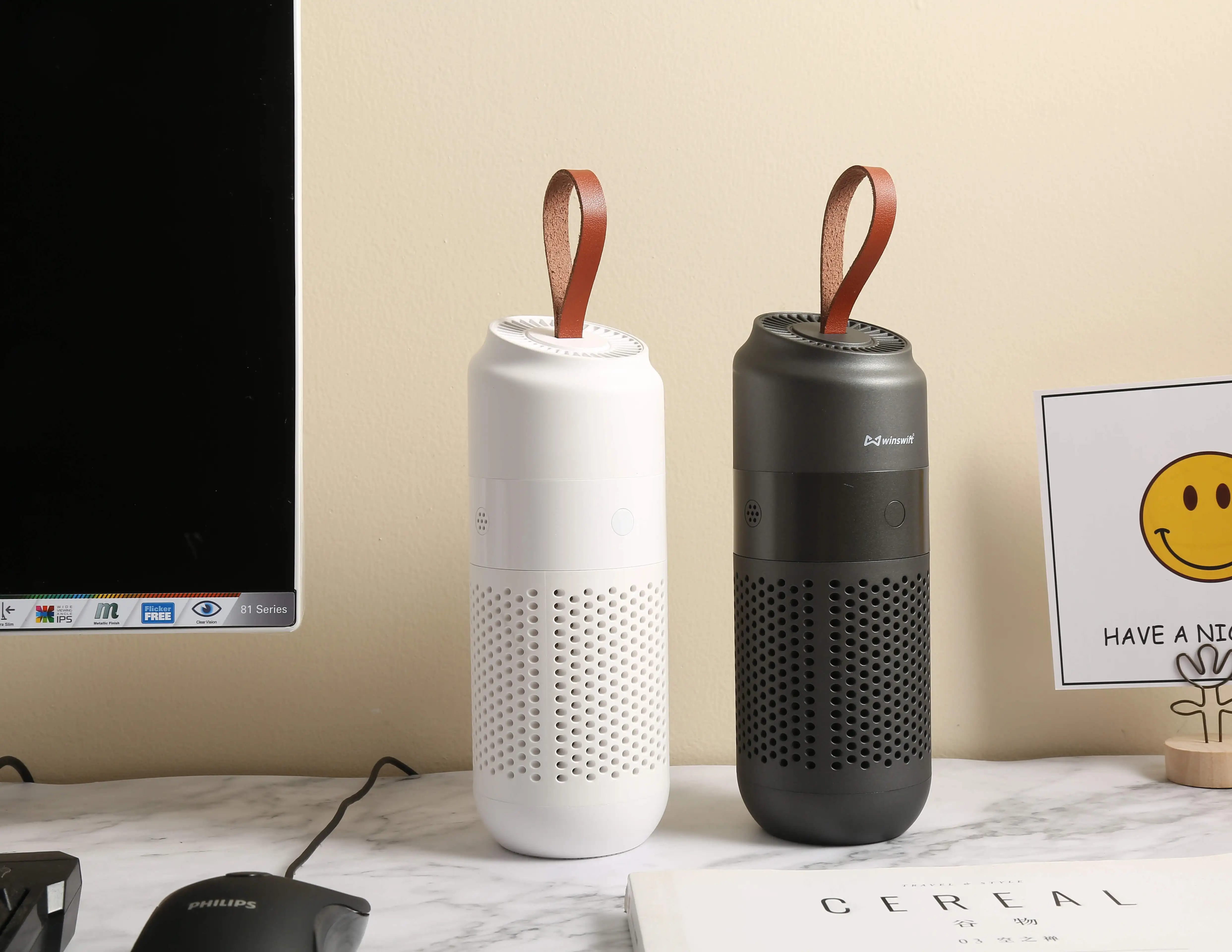 
Winswift Wholesale portable small air cleaner best home desktop usb personal air purifier for thailand 