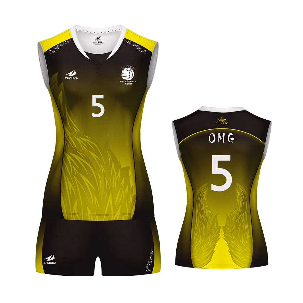 Sleeveless Volleyball Uniforms Designs Wholesale Custom Design Your Own ...