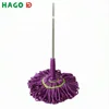 Steel pole material and magic handle type household cleaning twist mop