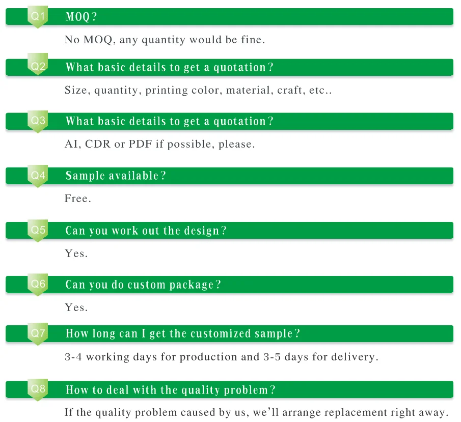 FAQ of Wholesale Packaging Design Custom Cardboard Header Card With Hanging