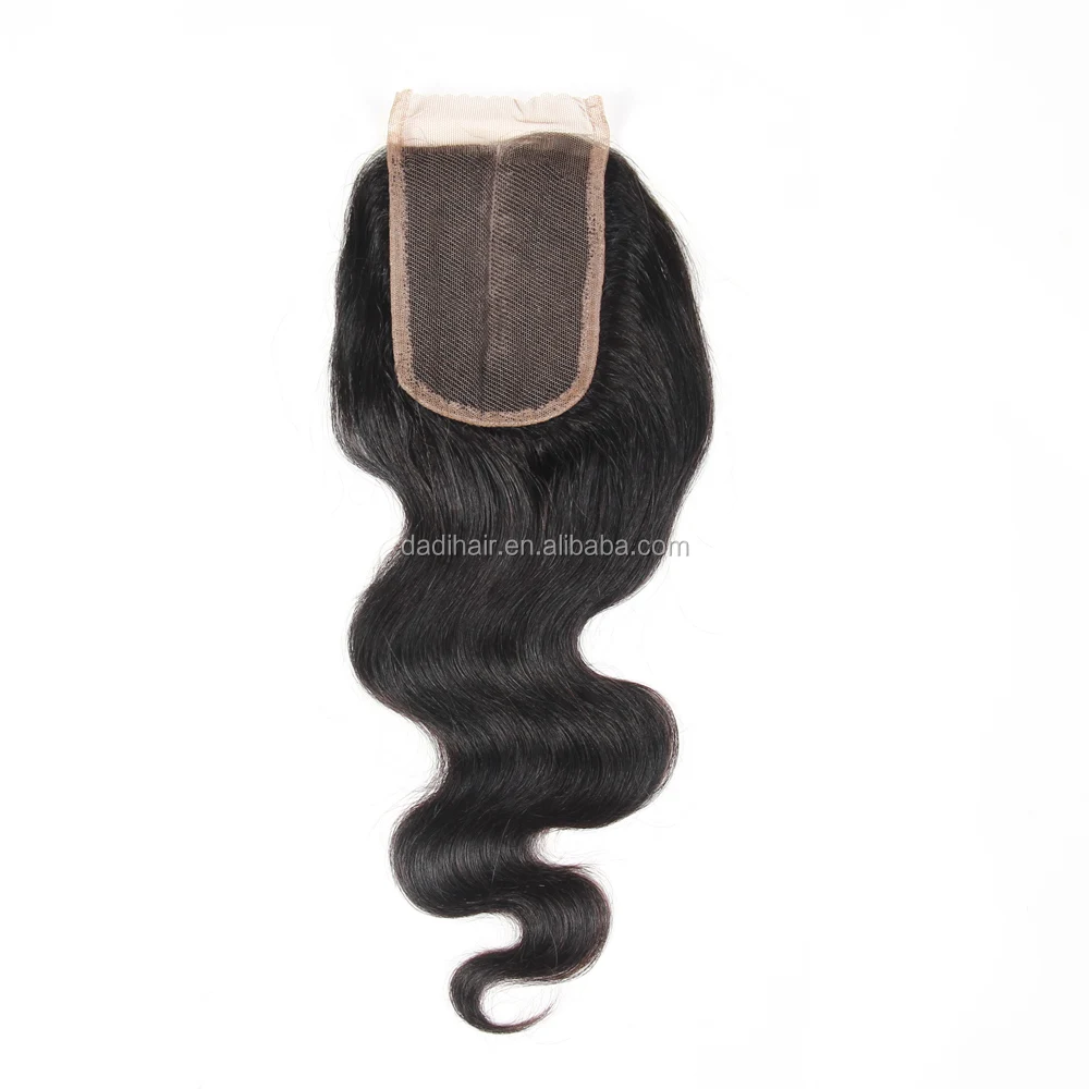 

Wholesale human hair 4*4" lace closure with BABAY hair body wave