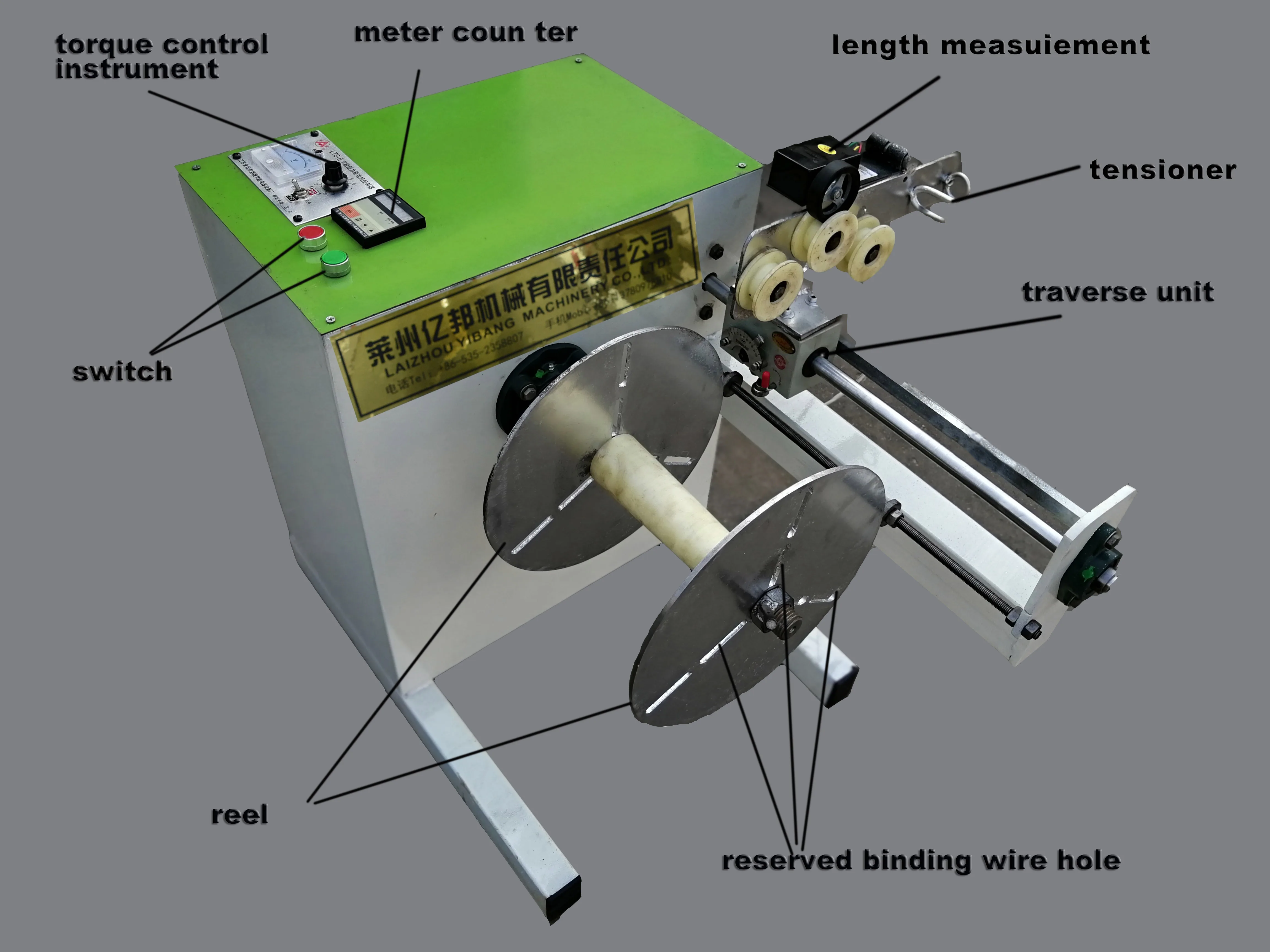 Rope Coiler Making Machine Professional Plastic Rope Rewinding High