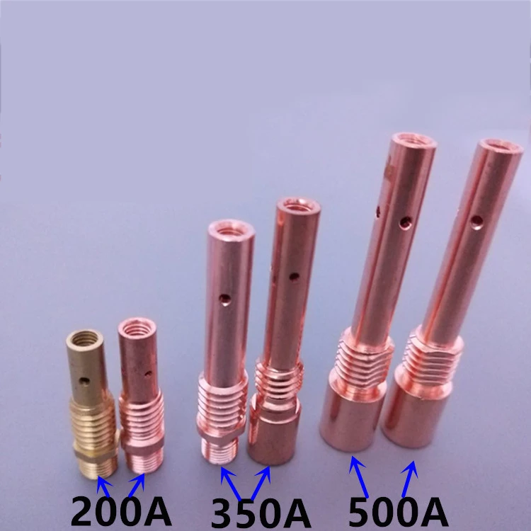 Mig Welding Accessory Brass Co2 200a 350a Welding Copper Contact Tip Holder Buy Mig Contact