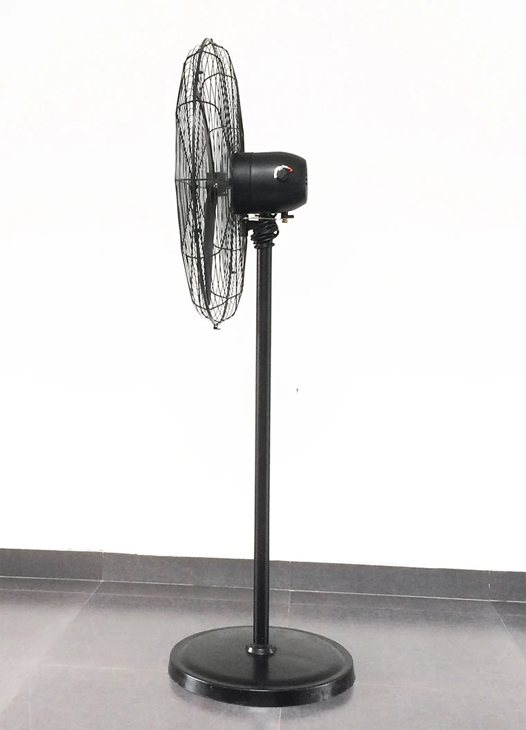 Strong Wind 26 Inch Industrial Fan Metal 26 Inch Industrial Stand Fan Iron Base 30 Inch