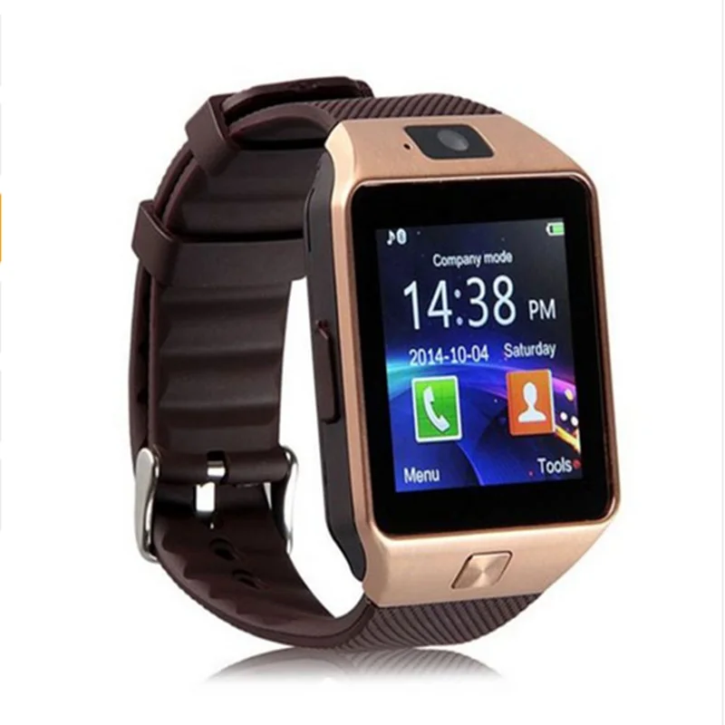 

DZ09 Sim Card Camera Smart Watch For iPhone Xs, Black gold sliver white.