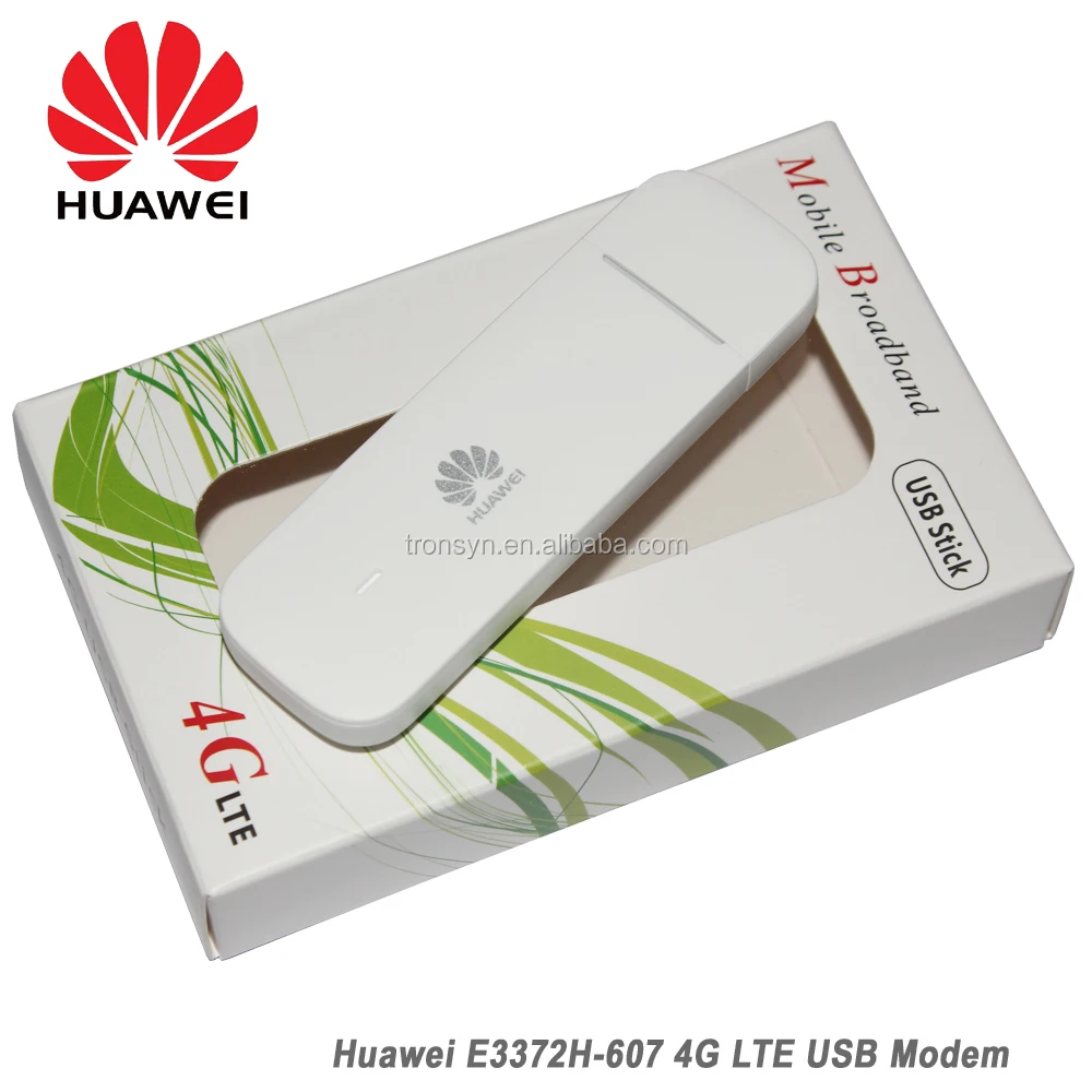 

Original 150Mbps Huawei E3372H E3372H-153 4G LTE USB Stick, White;black