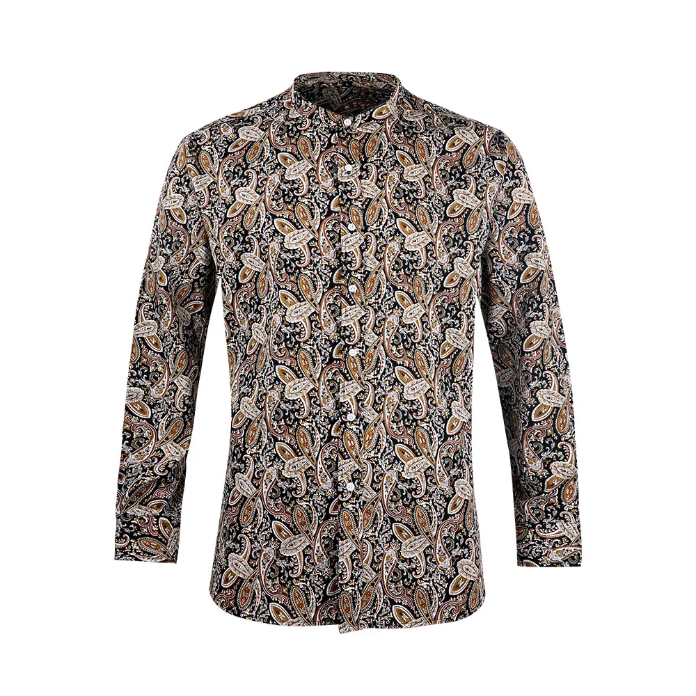 

fruit printed short sleeve casual digital print man shirt, N/a