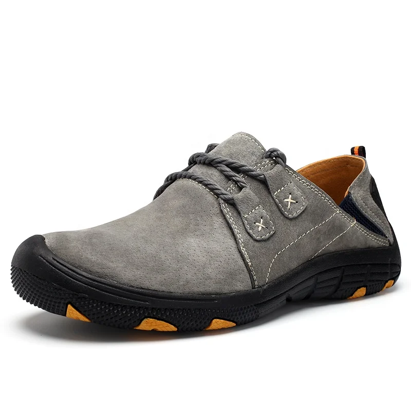 
Suede Leather Hiking Shoes Outdoor Shoe Camping Walking Sneaker 