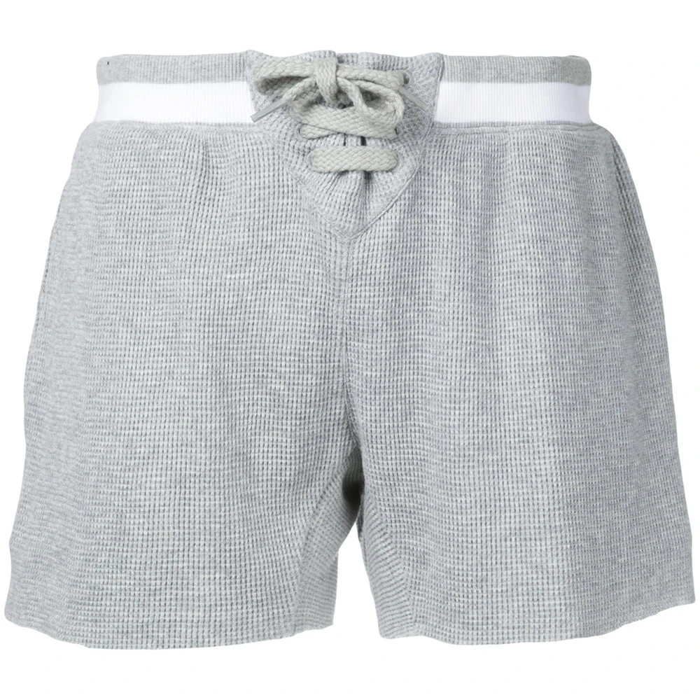 raw hem sweat shorts