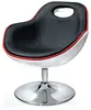 Modern living room chair furniture ABS shell leather bar stool