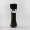 Factory price big light tiny for almond glass grinder jar mill with wooden lid
