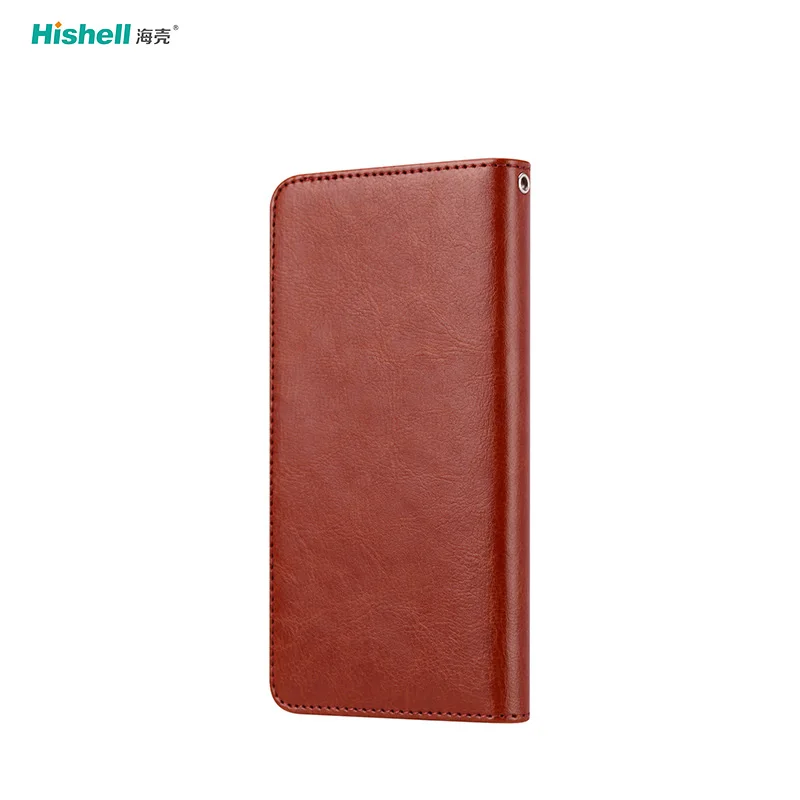 Hot Selling 3 Card Universal  PU Leather Portable Wallet Mobile Phone Case For Huawei