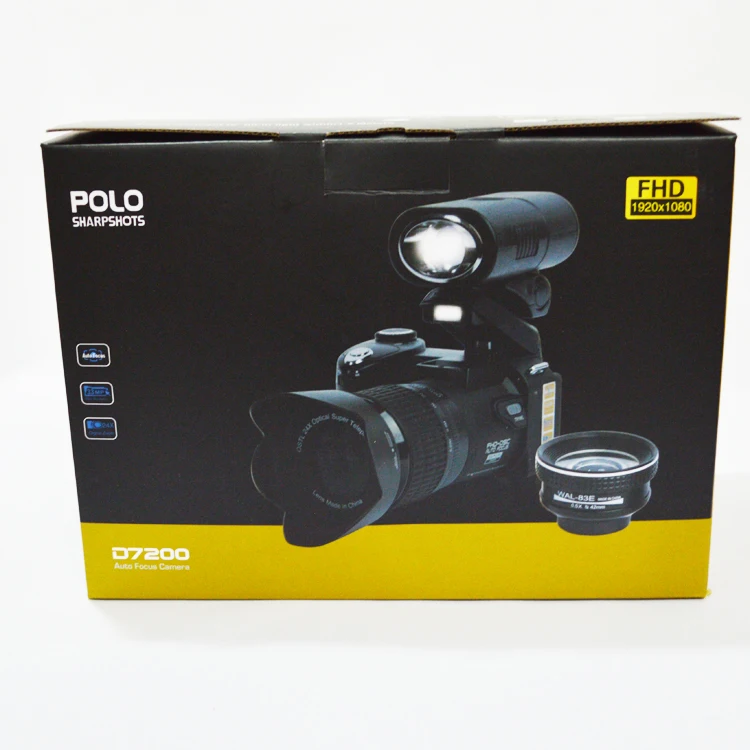 FCC digital camera D7200 POLO brand factory direct support