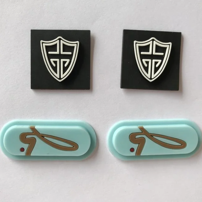 Pvc Patches Custom Rubber Embossed Logo / Sewing Labels Buy Embossed