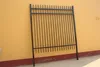 An Ping factory cranked spear top tubular steel fence For Sale