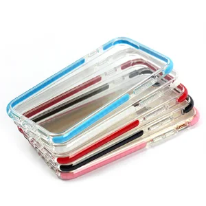 Clear Hard PC & Soft TPE Phone Case iPhone