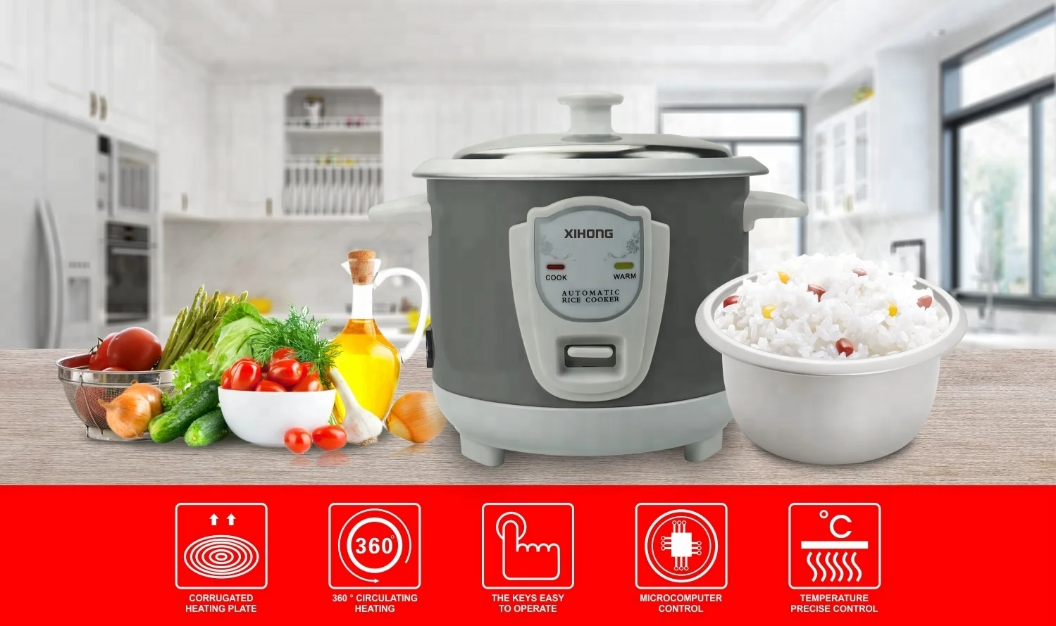 1.2l Straight Type Rice Cooker Buy Electric Rice Cooker,National Rice
