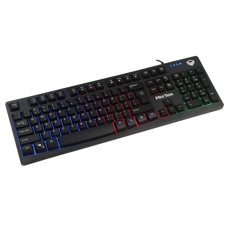 

Meetion Brands For Computer Multicolor Backlit Keyboard PC Gaming Gamer Keyboard