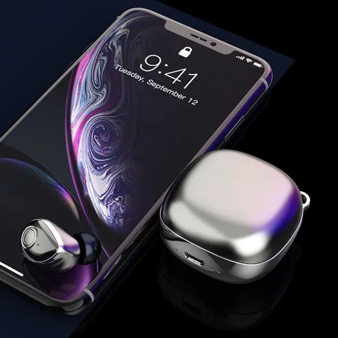 

2019 New product earphone tws earbuds wireless waterproof for mobile phone