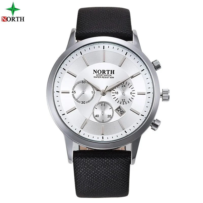 

Hot Sale Quartz Watches Men China Brand Male Watch Men Luxury Leather Watch North 6009, N/a